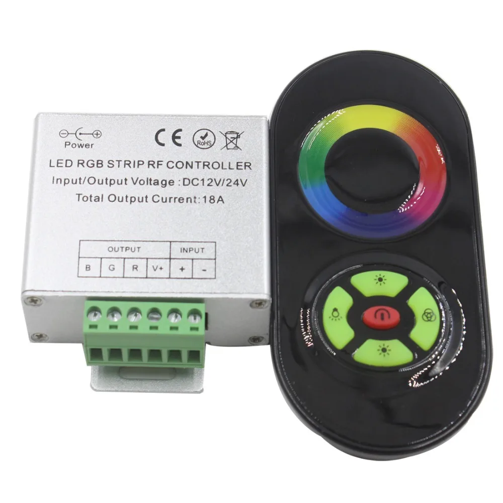 RGB светодиодный контроллер полосы ИК или РФ или wifi контроллер для RGB светодиодный 28335 5050 без батареи