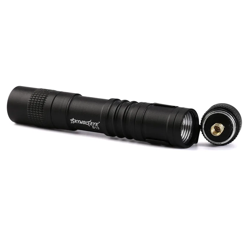 2017 г. светодиодный фонарик супер CREE ручка AAA 1000 люмен карманный 90x15 мм Прямая