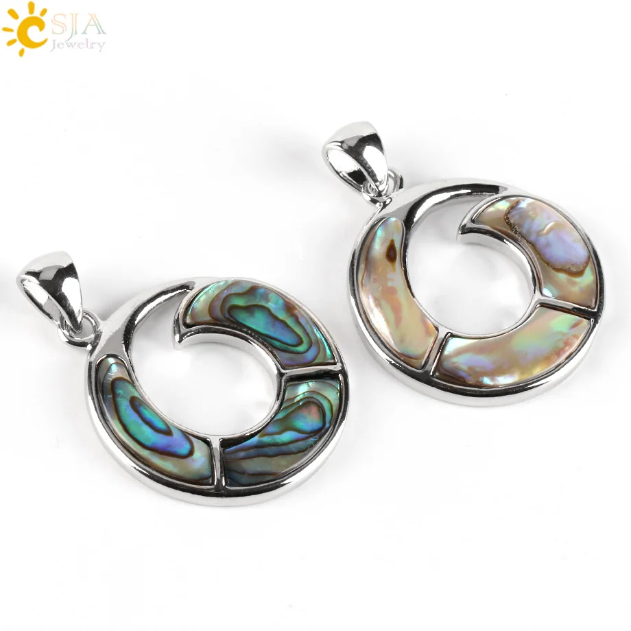 Ожерелье CSJA для женщин и мужчин подарок на день рождения модная спираль