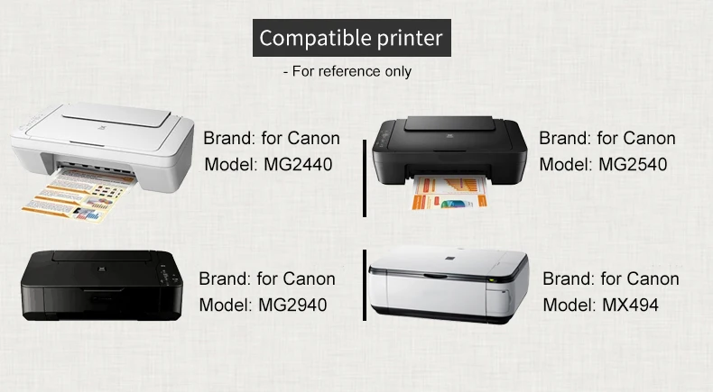 Obestda PG-445 CL-446 чернильный картридж для Canon 445 446 PG445 CL446 для Canon Pixma iP2840 MG2440 струйный принтер