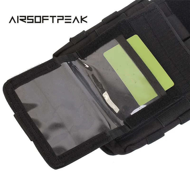AIRSOFTPEAK 1000D Нейлон Молле Тактическая сумка Военная тактическая сумка фонарика для жилетов путешествие спортивный пакет талии