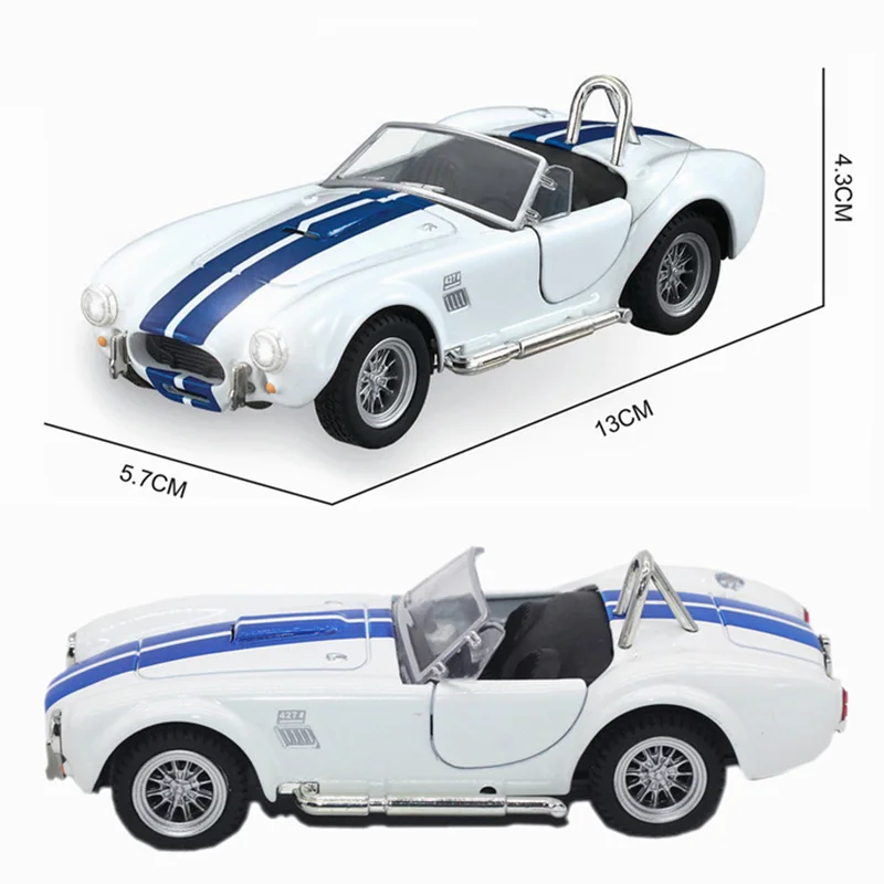 Сплав 1/32 литья под давлением моделей автомобилей Классический реплики с свет и