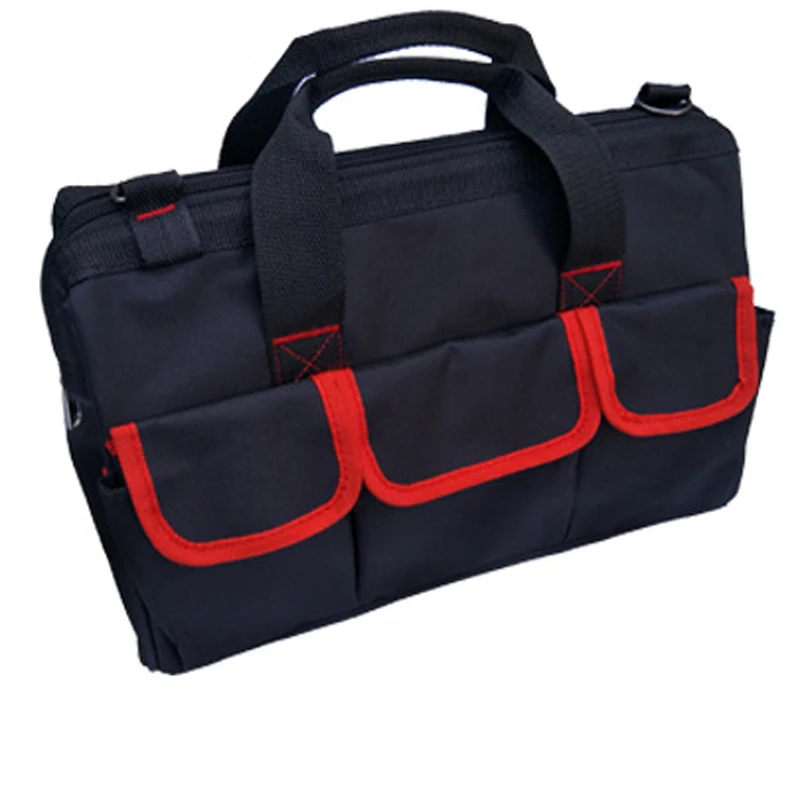 Red 17inch Пегаси 1" высокое качество многофункциональный ремонт электрика сумки для инструментов одно плечо Ткань Оксфорд водонепроницаемый большой емкости 600D - Цвет: Red 17inch
