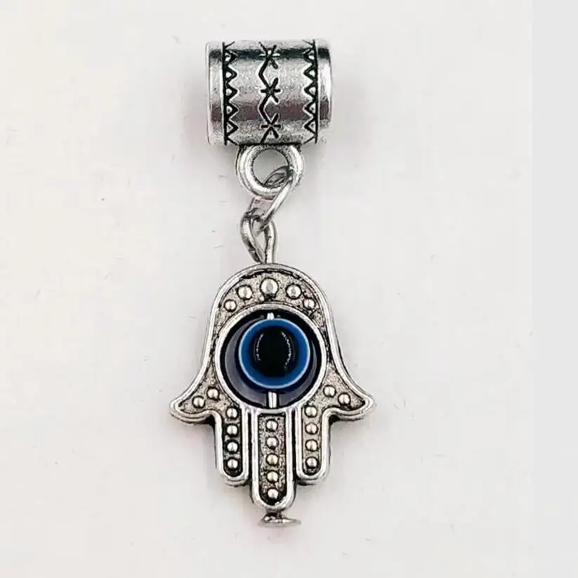 Розничная продажа новинка европейский и американский стиль Fatima Hamsa амулеты для