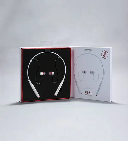 

remax original Neck Wear Bluetooth headset RB-S6 Ver.4.1 ultra light weight 24g Bluetooth earphone Sports headset