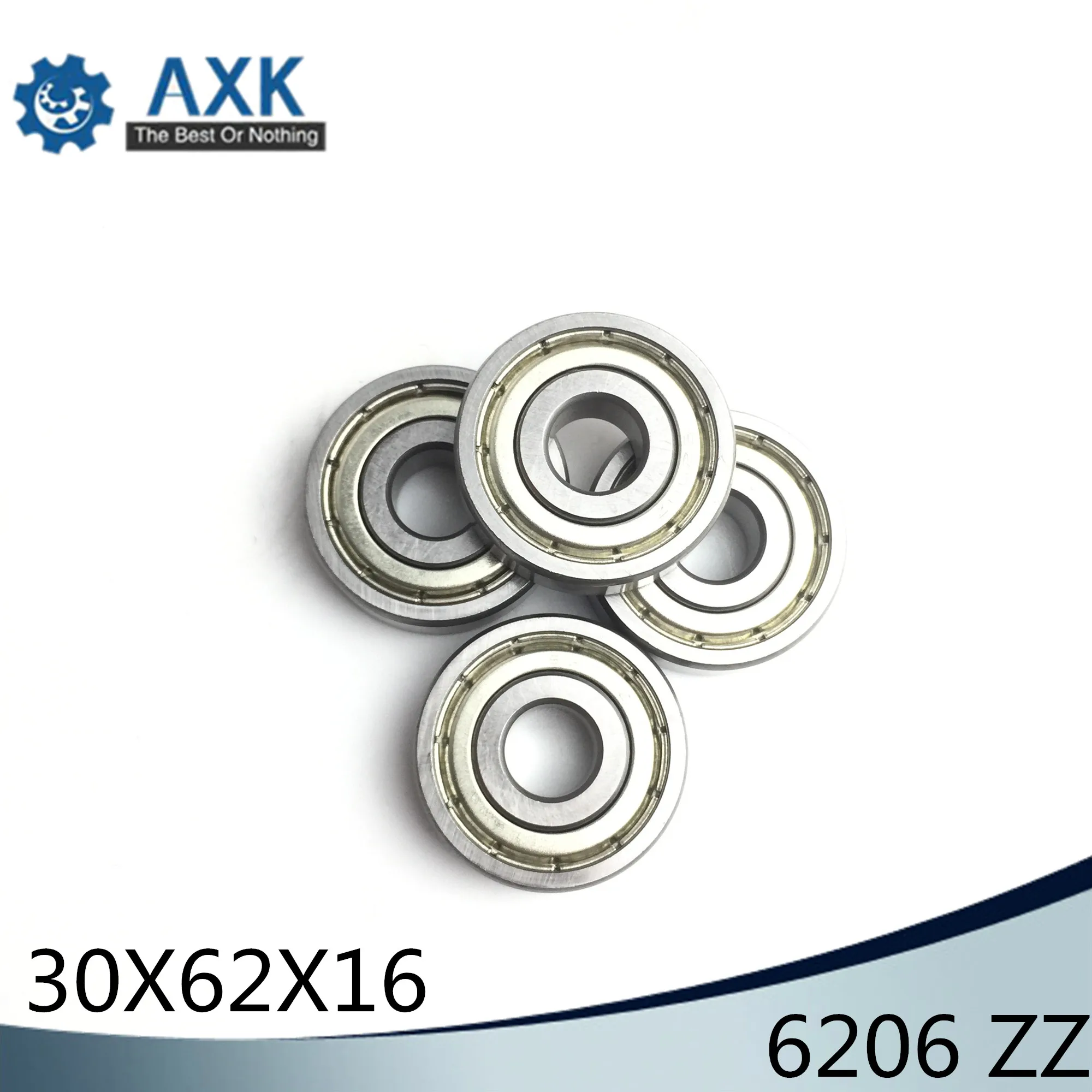 6206ZZ подшипник 30*62*16 мм ABEC 3 ( 1 шт.) для промышленного Мощность инструменты шайбовый