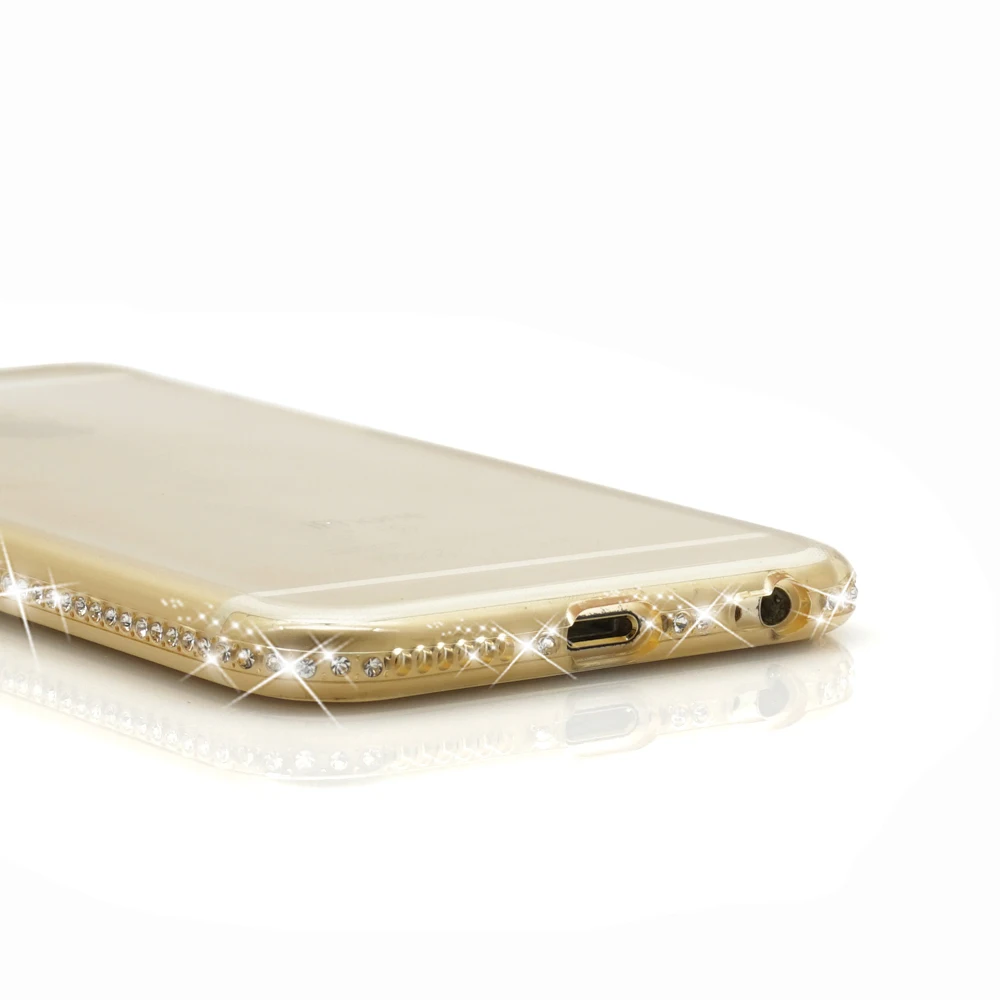 С местом для хранения Coque iPhone5 пайетками iPhone 5 S 5S SE чехол со стразами Мягкий