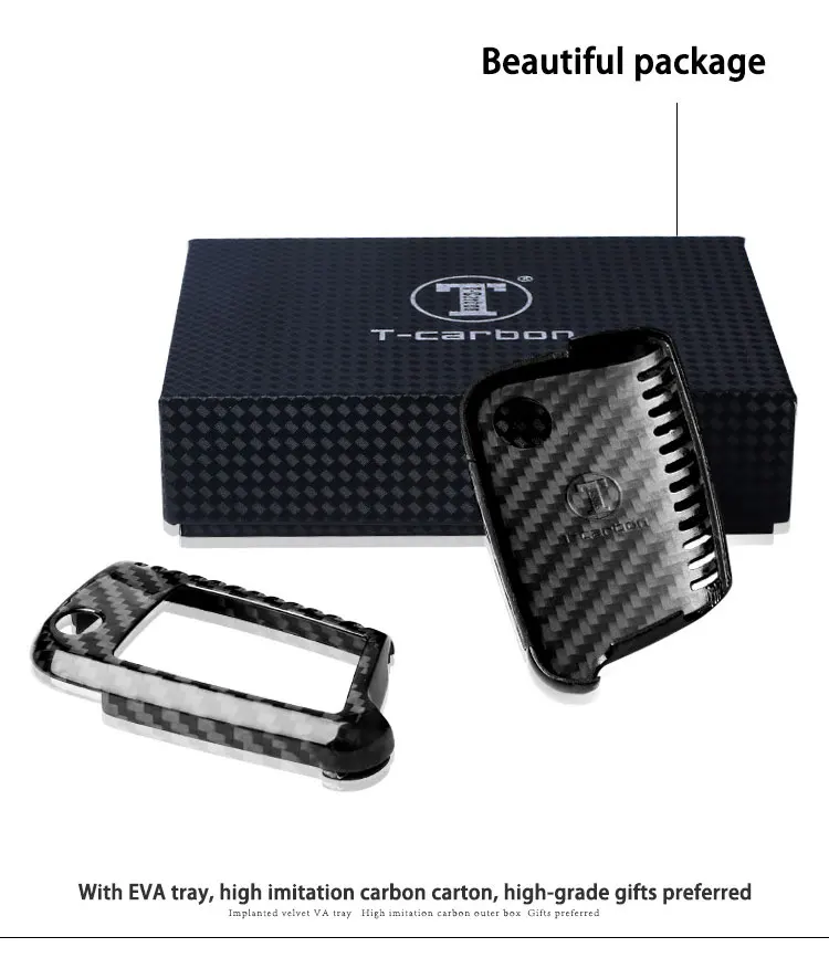 T-CARBON чехол для ключей из углеродного волокна для гольфа Seven