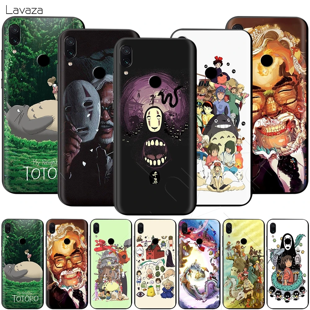 Totoro Spirited Away Ghibli Miyazaki Case for Xiaomi Redmi Note 8 9 9S K30 Pro MI MAX 3 6 SE A1 A2 A3 10 Lite Plus 8A F1 |