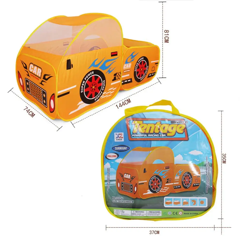 

Children Tent Game Breathable House Car Model Play House Ocean Ball Pool Baby Tent Toy Storage Bag Without Ball