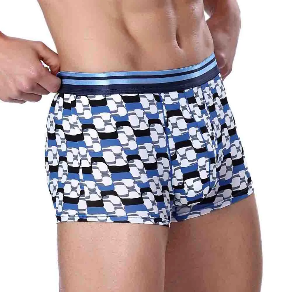 Нижнее белье для мужчин 2017 трусы геев 80% спандекса + 20% Модальные боксеры L XL XXL XXXL