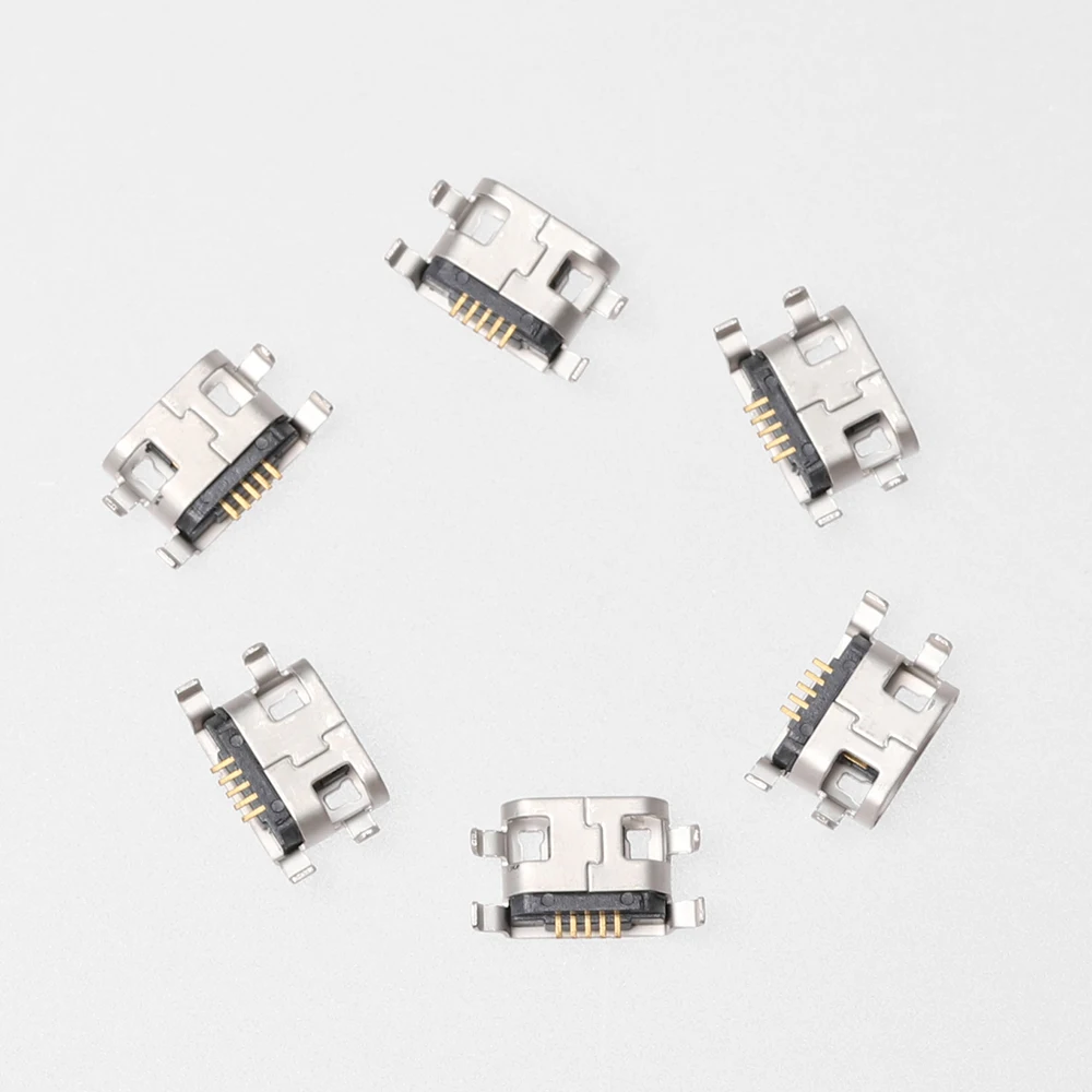 10 штук упак. G15Y Micro USB 5pin B Тип гнездовой разъем для мобильного телефона Бесплатная