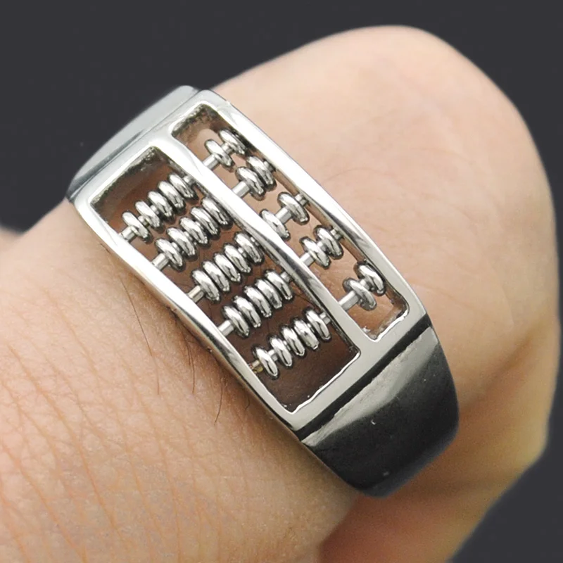 Модное кольцо ATGO для мужчин и женщин ювелирное изделие из нержавеющей стали с