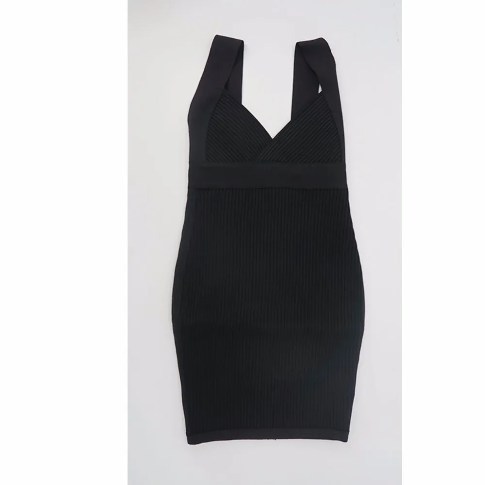 Женский сексуальный глубокий v-образный вырез черный вискозный обтягивающий