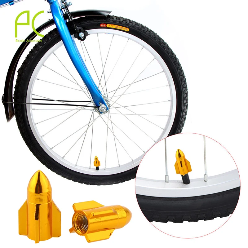 Колпачок для газового сопла велосипеда 2 шт. алюминиевый колпачок на клапан