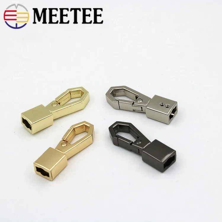 Meetee 8 мм металлическая пряжка сумка пряжки для ручного ремня цепи застежки