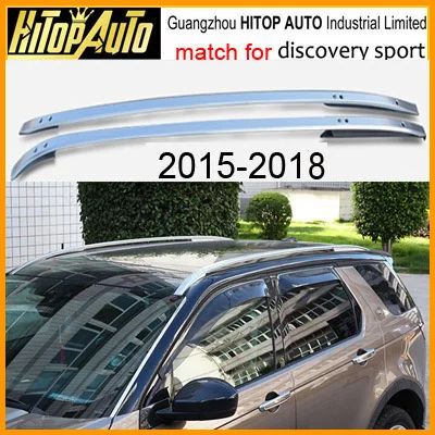 roof rack silver Новое поступление, багажник на крышу, багаж на крышу, перекрещивающийся стержень для Land Rover Discovery Sport, OE стиль, поставляемый ISO9001 и TS16949 завод - Цвет: roof rack silver