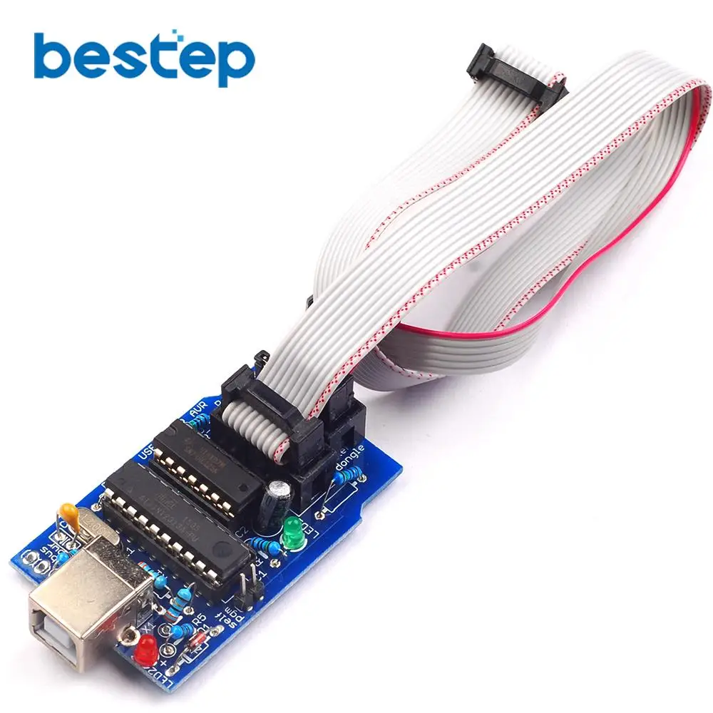 USBTiny USBtinyISP AVR ISP программатор Bootloader для Arduino IDE Meag2560 с 10pin кабелем программирования