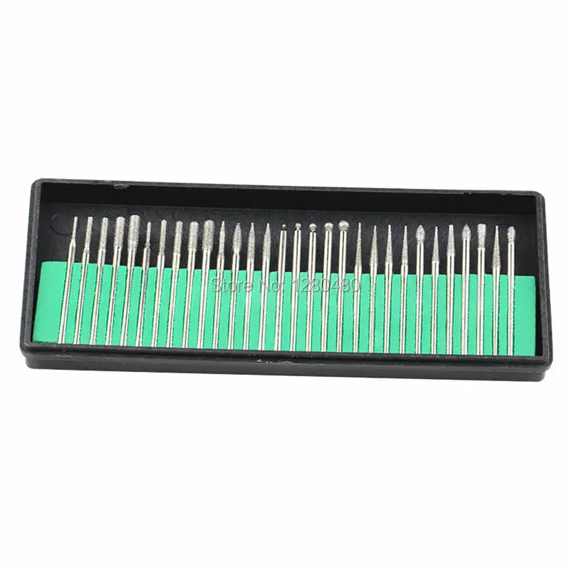 

30Pcs Dental Diamond Burs Drill Bit Polished Rotary Tool Polishing Teeth Dentist Product
