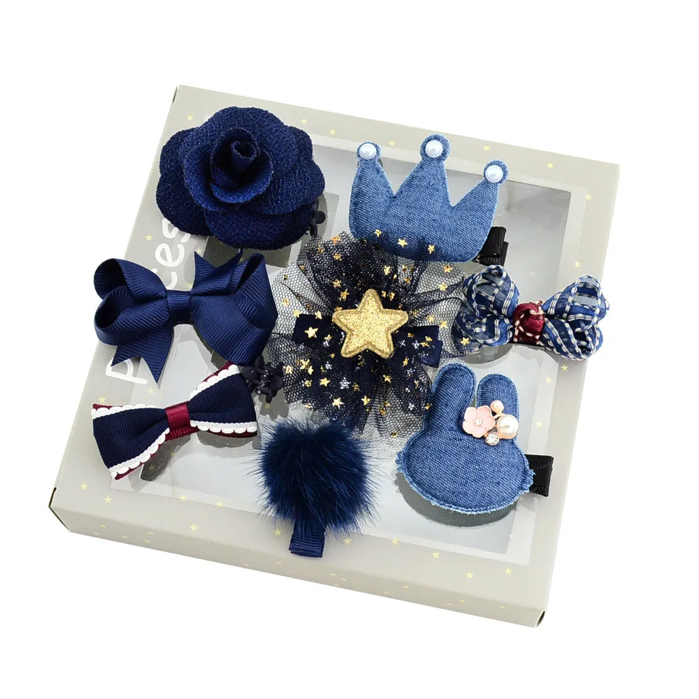 1 комплект новый дизайн заколки для волос девочек дети сердце звезда бант корона