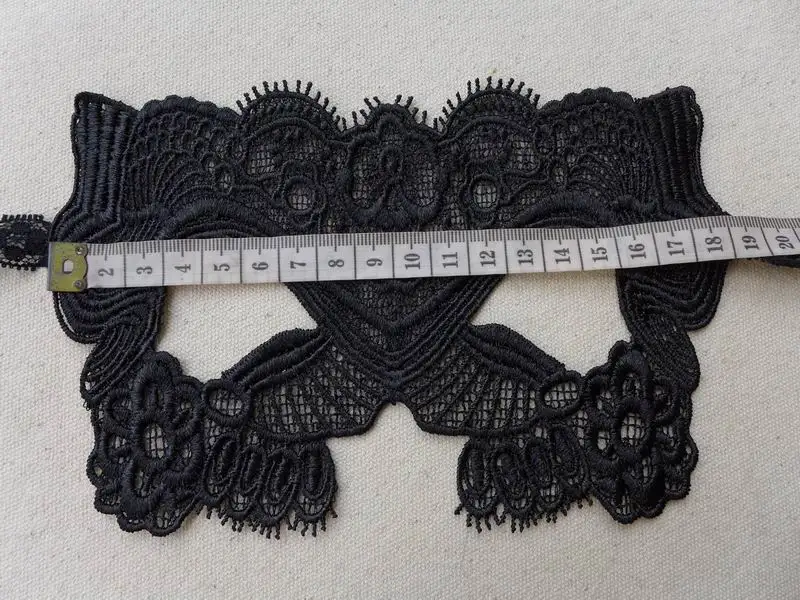 2018 Новое поступление Черная кружевная маска для косплея вырезанные маски