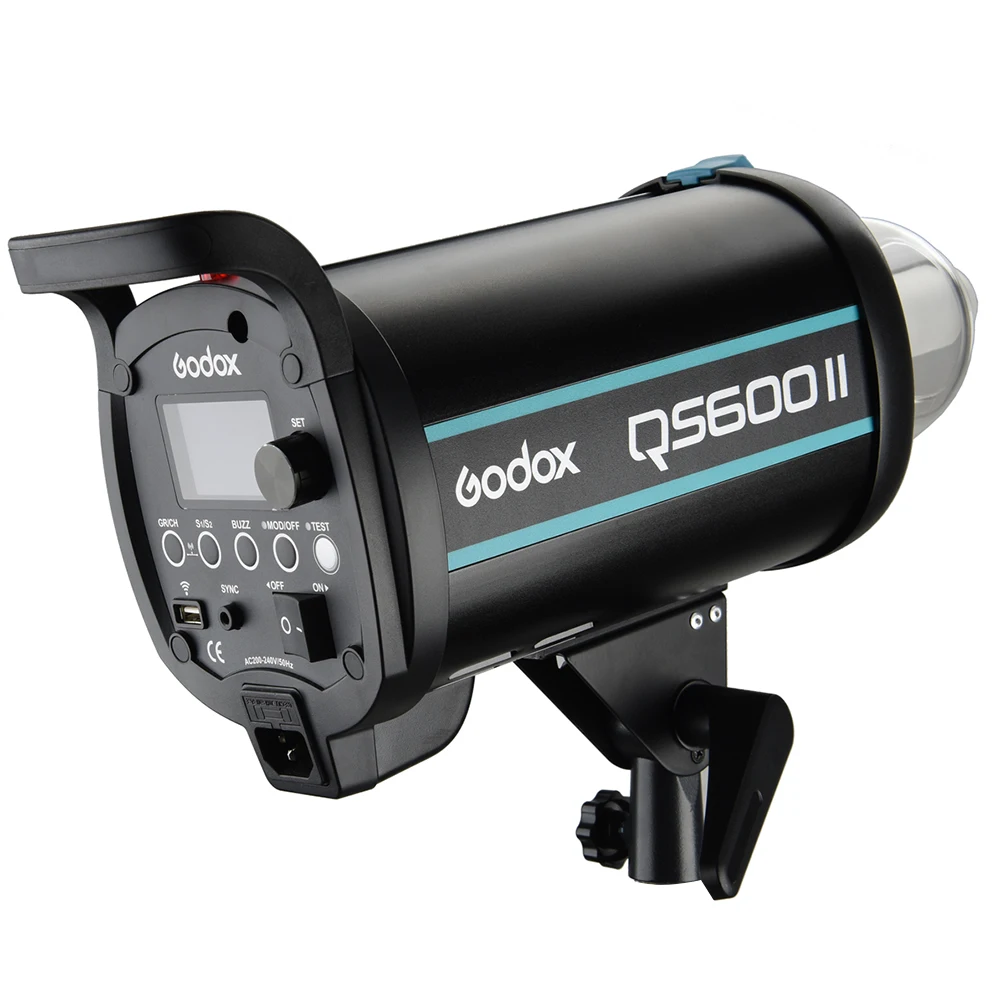 Профессиональный студийный стробоскоп Godox QS600 II QS600II 600Ws GN76 со встроенной