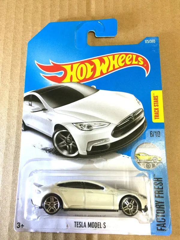 Hot Wheels 1: 64 Автомобиль TESLA модель 3 S X Коллекционное издание металлические Литые модели автомобилей детские игрушки подарок - Цвет: MODEL S -175
