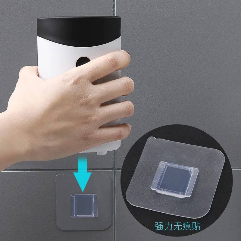 Креативный настенный белый держатель для туалетной щетки подвески ванной