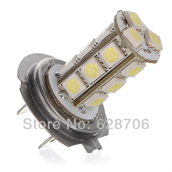 2 шт. Автомобильные светодиодные Ксеноновые лампы H7 18 SMD|bulb shell|bulb creeh7 halogen bulb |