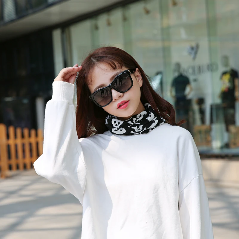 Весенне-осенняя вязанная шапка унисекс Зимние Шапки Черепа Стиль Skullies &amp Beanies для