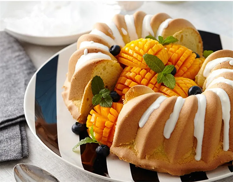 9-дюймовый силиконовый круглый горшок для DIY торта на день рождения форма