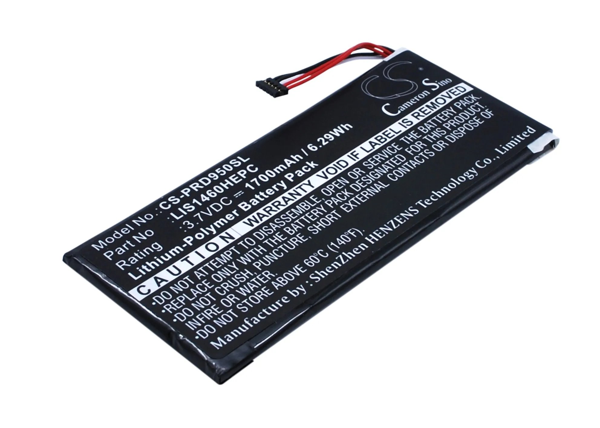 Cameron Sino 1700 мАч аккумулятор 1 853 020 11 LIS1460HEPC LIS1460HEPC(SY6) для Sony PRS 950 950SC|Цифровые