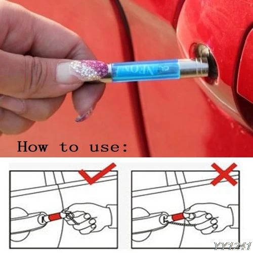 

,Economic Auto Car Mini Anti Static Electricity Eliminator Remover Key Chain New G6KC