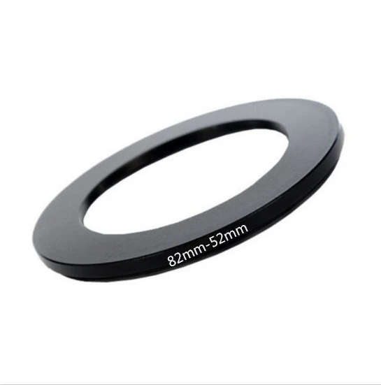 82 мм-52 мм понижающее металлическое кольцо-Адаптер фильтра объектива/82 объектив