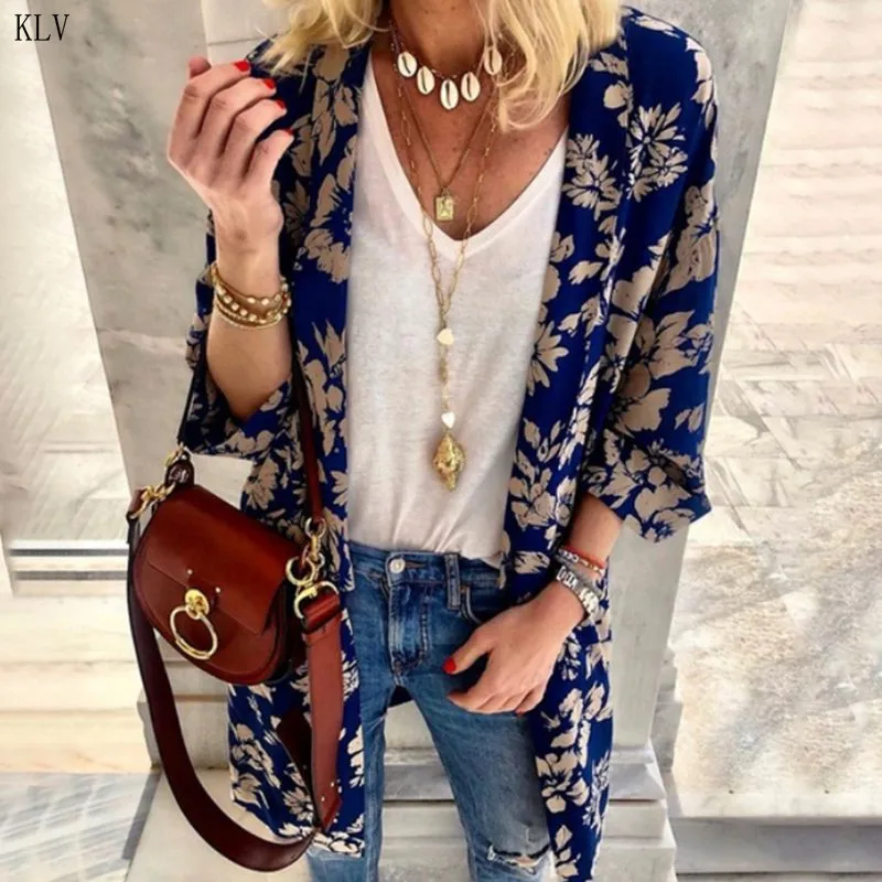 Женский кардиган кимоно с рукавами летучая мышь винтажная блузка цветочным
