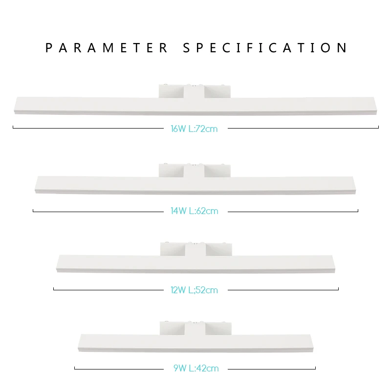 Современные светодиодные светильники iYoee для ванной комнаты Акриловые Настенные