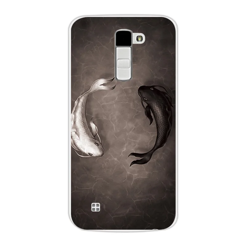 Роскошный мягкий чехол из ТПУ для LG K10 Lte K 10 M2 K410 K420N K430DS F670 двойной силиконовый |