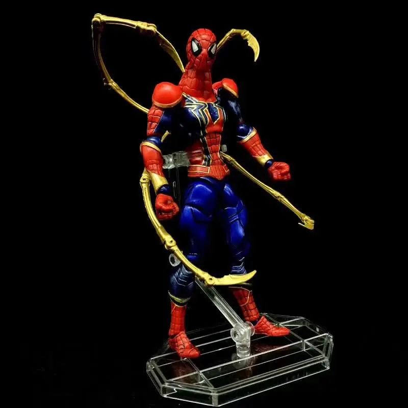 Marvel Мстители Железный человек паук подвижные фигурки модель игрушки|Игровые и