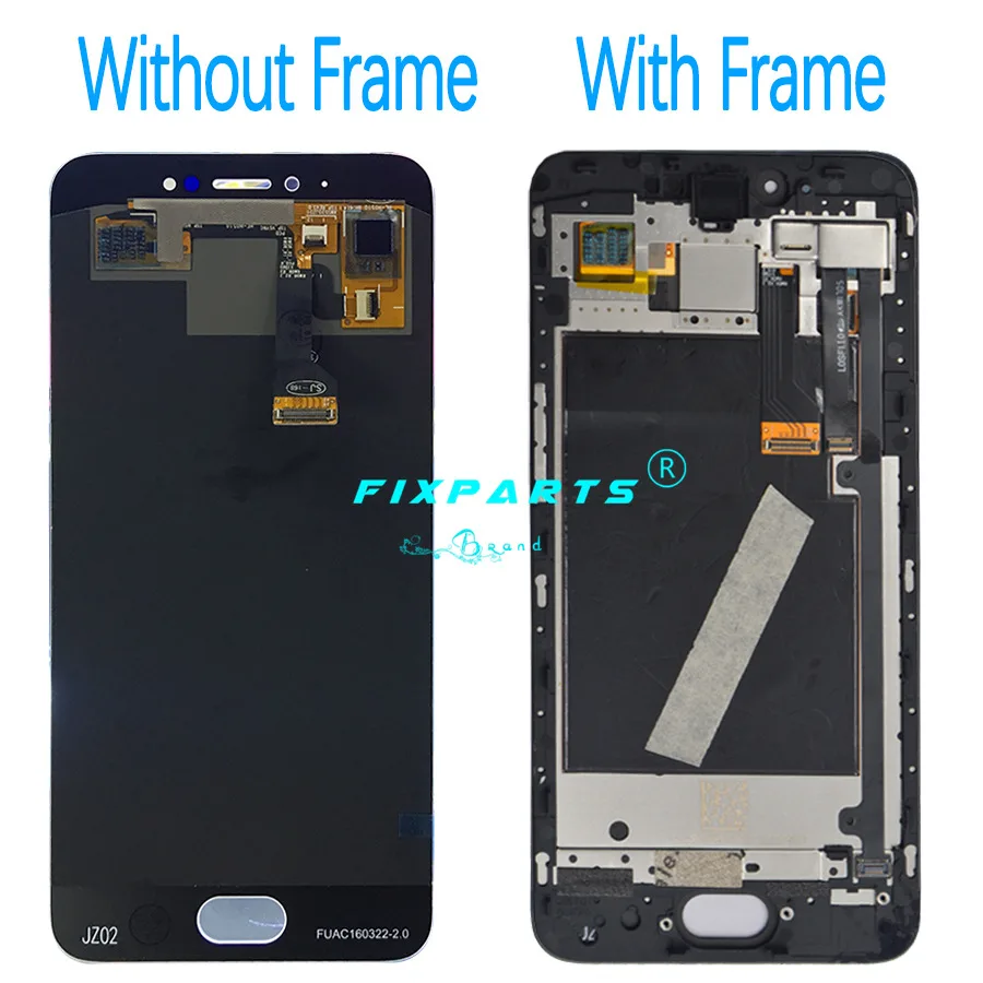 5 2 &quotAmoled LCD Meizu pro 6 s Pro Lcd дисплей с сенсорным стеклом дигитайзер рамка в сборе