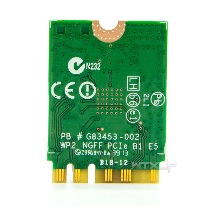 Беспроводная сетевая карта беспроводной сети N 7260 для Intel 7260NGW 7260BN wifi Bluetooth 4,0 NGFF M2 карта 300 Мбит/с wifi адаптер