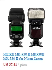 Meike MK-950 MK950 E-TTL Вспышка Speedlite для цифровой однообъективной зеркальной камеры Canon EOS 5D II 6D 7D 50D 60D 70D 550D 600D 650D 700D 580EX 430EX