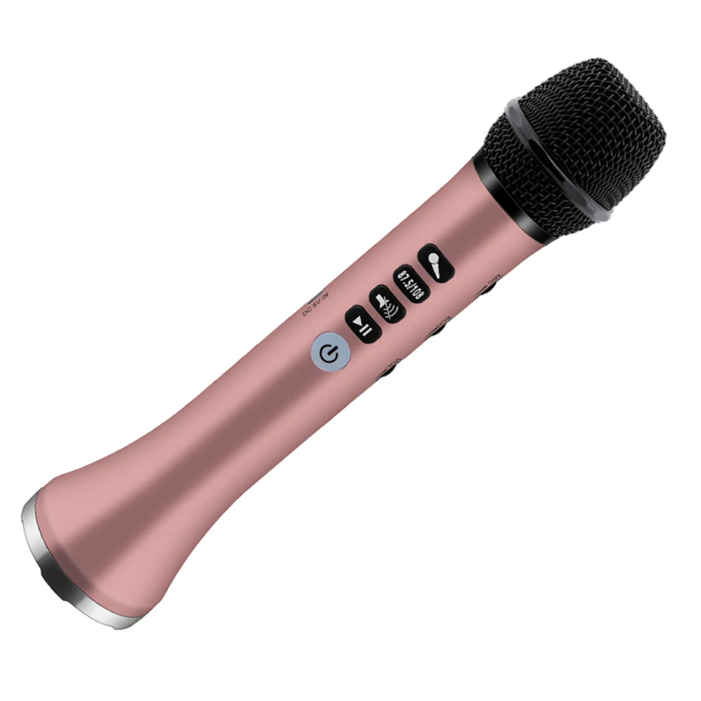 Musical Instrument Wireless Karaoke Microphone BT Speaker 2-in-1 Handheld Sing Recording Portable KTV Player | Спорт и развлечения