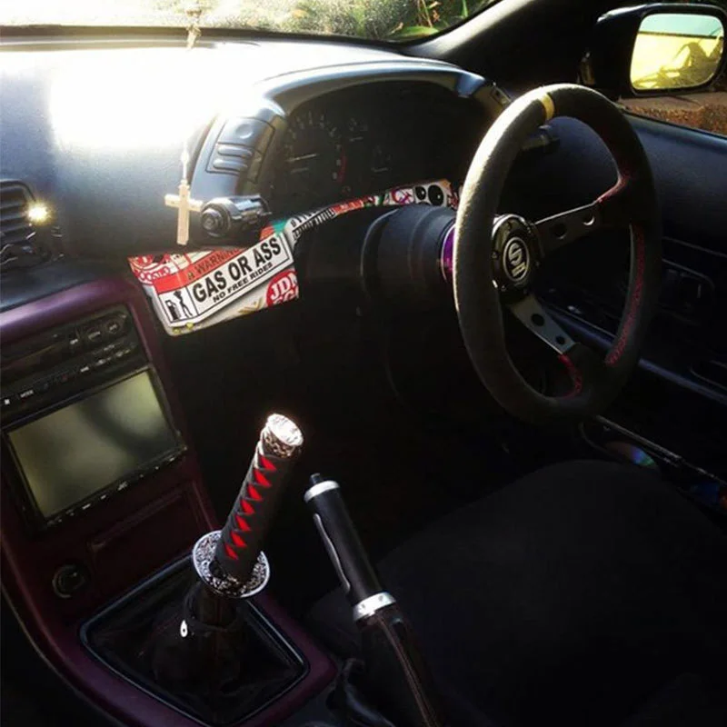 Меч форма переключения передач Катана металлическая ручка + 4 шт Адаптеры для