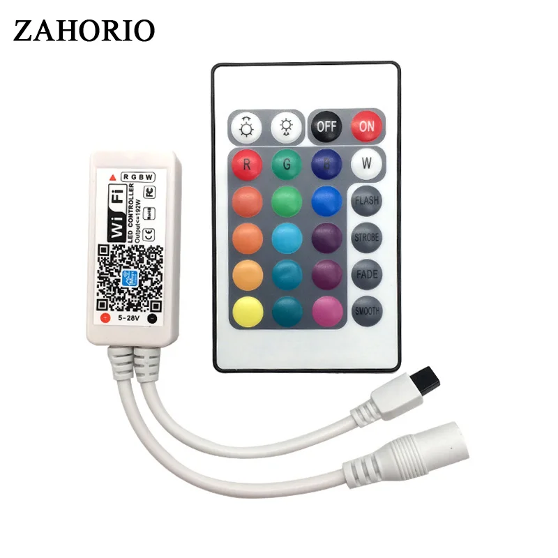 Wifi контроллер 2835 RGB Светодиодная лента светильник водонепроницаемая гибкая