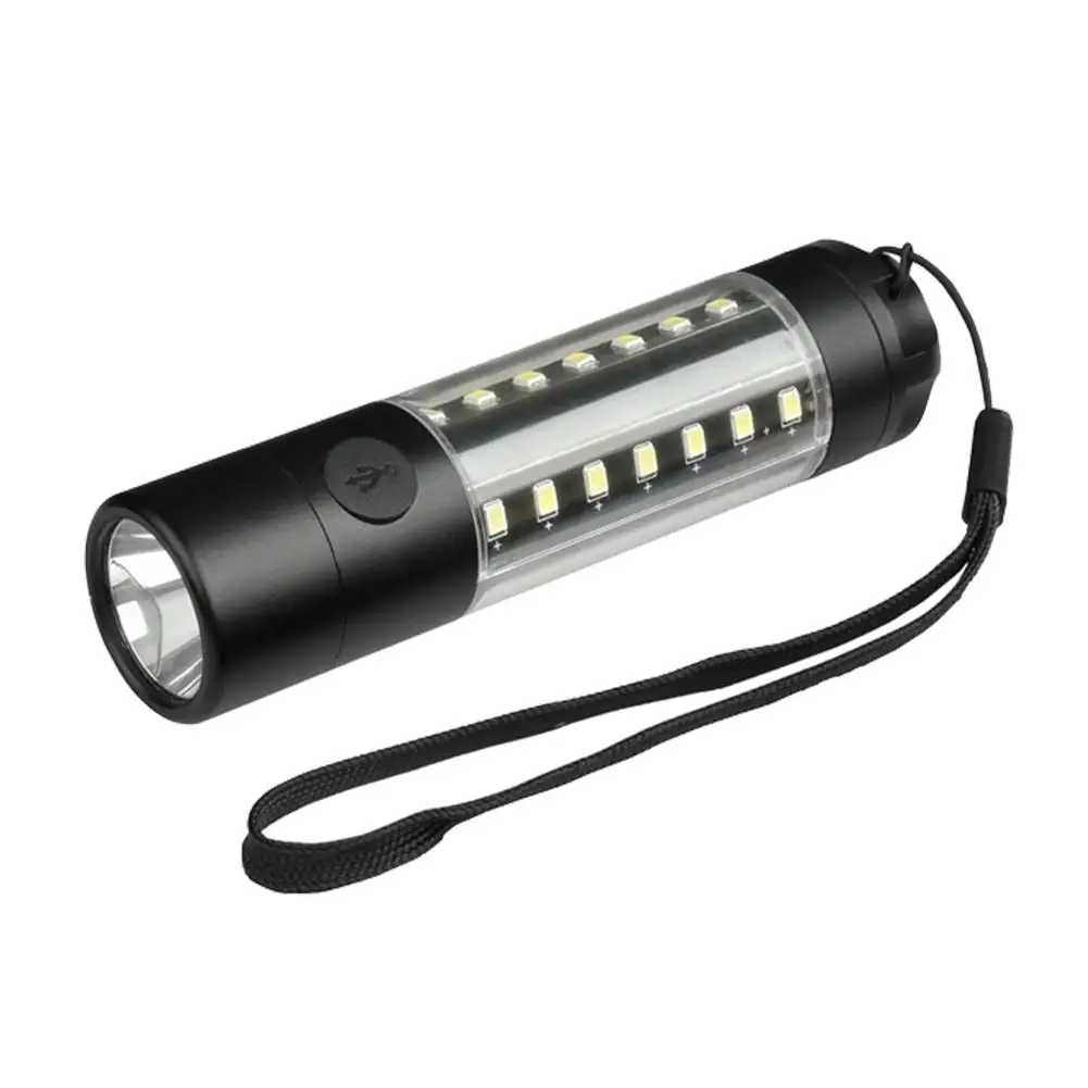 Мини светодиодный фонарик 6 Режим Фонарь 360 градусов освещения torch light фонарик T6 удара фонарик Рыбалка Отдых на природе света