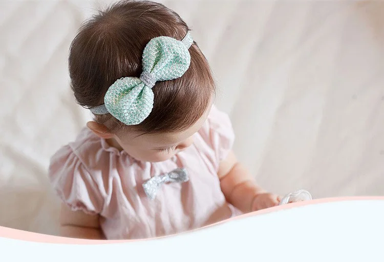 Дети заставку каваи hairband тюрбан волос группа аксессуары лук ободки tiara девушки