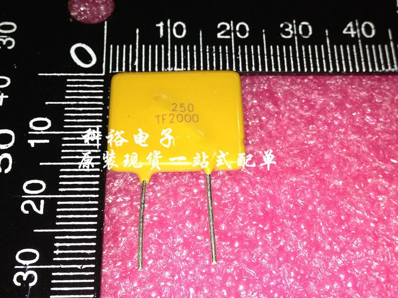 Бесплатная доставка 10 шт./лот PTC сбрасываемый предохранитель TRF250-2000 250V 2A 2000MA DIP-2