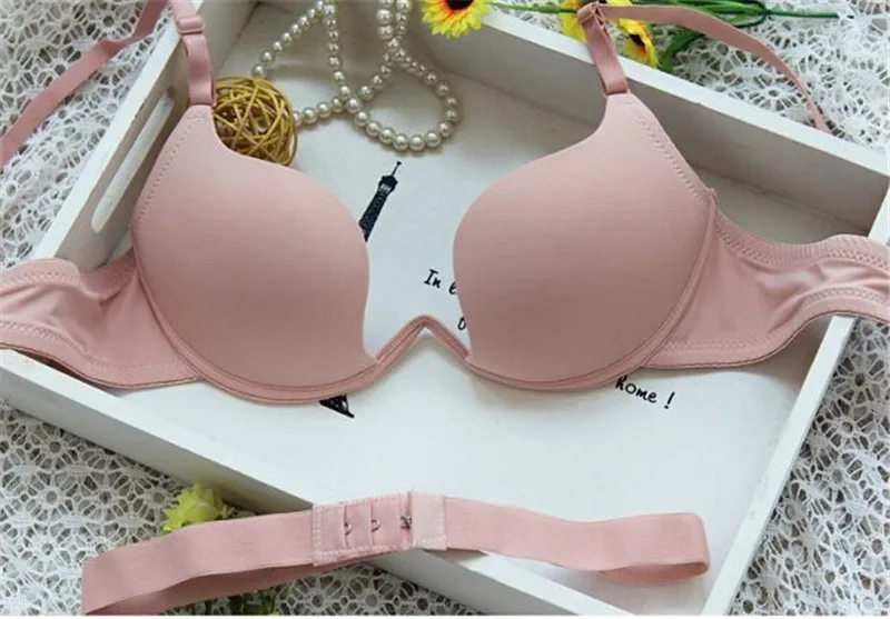 Бюстгальтер бесшовный с глубоким U образным вырезом и на груди|sexy bra|back strap brabra sexy |