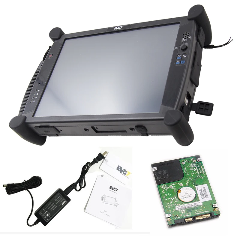 Новый диагностический контроллер EVG7 DL46/HDD500GB/DDR2GB RAM планшетный ПК хорошо установленный с программным