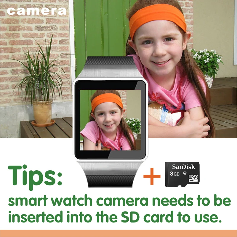 Langtek DZ09 Bluetooth Smart Watch Sport шагомер с сим Камера Smartwatch для Android телефон | Электроника